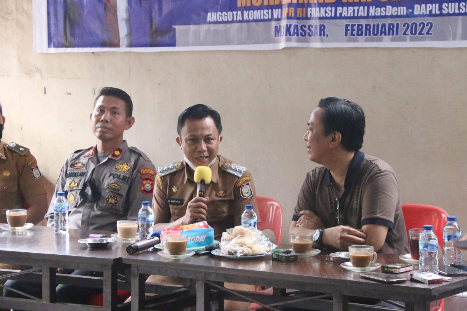Camat Tallo Promosikan Pantai Mangara Bombang Kepada Anggota DPR Dapil Sulsel